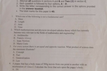 Intro To Integrated Science I